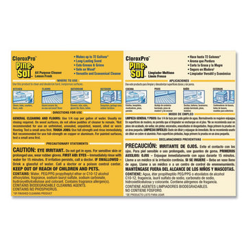 Pine-Sol® All Purpose Cleaner, Lemon Fresh, 144 Oz Bottle, 3-carton freeshipping - TVN Wholesale